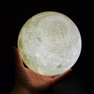 Luminária Lua 3D